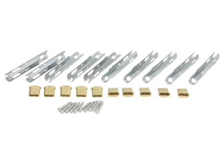 Asigurarea Încarcaturii - Set 10 buc capete cablu vamal prelata camioane diametru 8mm