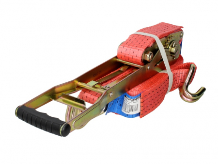 Accesorii - Chinga cu clichet 8m/7,5+0,5m ERGO2, putere medie tensiune 550daN, putere: 2500/5000daN, cu clichet