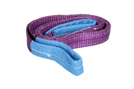 Asigurarea Încarcaturii - Chinga de ridicare  cu doua straturi 1t, 1m, violet