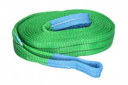 Asigurarea Încarcaturii - Chinga de ridicare  cu doua straturi 2t, 6m, verde