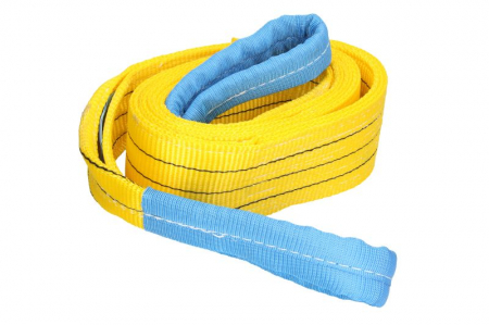 Asigurarea Încarcaturii - Chinga de ridicare  cu doua straturi 3t, 3m, galben