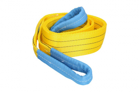 Asigurarea Încarcaturii - Chinga de ridicare  cu doua straturi 3t, 2m, galben