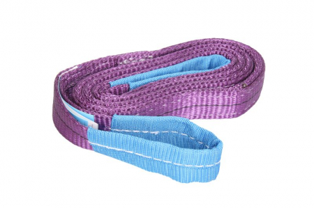 Asigurarea Încarcaturii - Chinga de ridicare  cu doua straturi 1t, 2m, violet