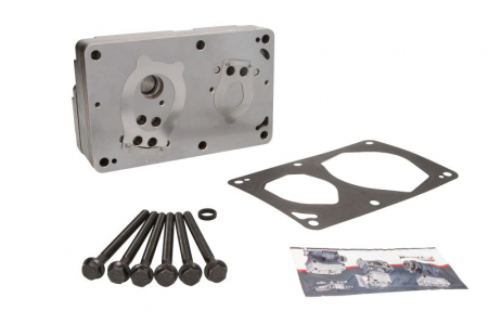 Piese Camioane - Chiulasa compresor Potriveste 149.00127710 (complet; VOITH) MERCEDES ACTROS