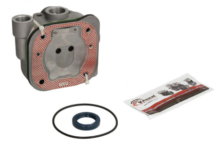 Chiulasa compresor Potriveste 4111455070 (complet) MAN EL 10.150 F,10.150 FL/10.150 FK/10.150 FOC/10.150 HOCL/10.153 F/10.153 FA/10.153 LAEK/10.153 LC,10.153 LLC/10.153 LK/10.153 LLS/10.163 F/10.163 [1]