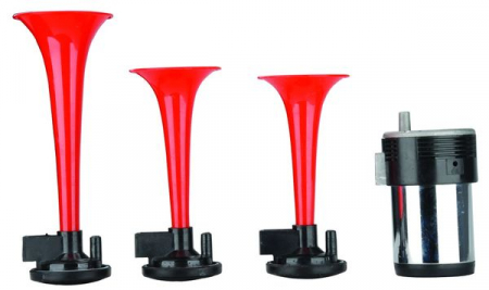 Claxon - Claxon (Pneumatic, 12V, Dublu; plastic)