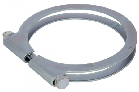 Elemente montaj esapament - Clema esapament (132mm-128mm, aluminiu) potrivit IVECO STRALIS I F2BE0681A-F3AE0681H dupa 2003