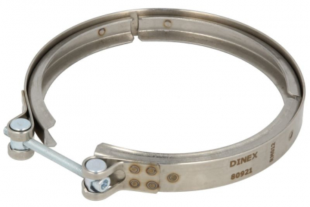 Elemente montaj esapament - Clema esapament (151mm-127mm, aluminiu) potrivit VOLVO B12, FH D13A400-TD123ES dupa 1992