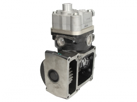 Compresor, capacitate 360cm³, Numar cilindri: 1, cu fulie (shaft tip on both sides) MAN TGA [2]