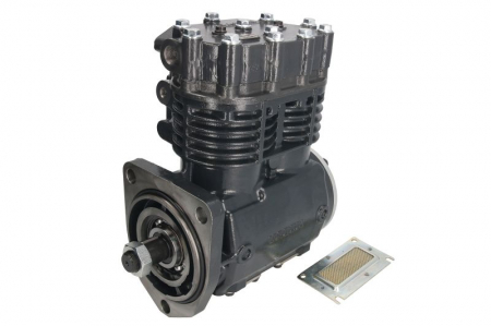 Piese Camioane - Compresor, capacitate 440cm³, Numar cilindri: 2, fara fulie (nou) VOLVO B 10, F 10, F 12, F 16, FL 10, FL 7 D10A320-THD100DD