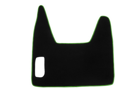 Covorase podea camion - Covor podea camion potrivit DAF, 1 bucata (material - velur, culoare - verde)