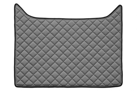 Covorase podea camion - Covor podea camion potrivit DAF tunel central ECO-LEATHER, 1 bucata (material - eco-piele, culoare - gri, transmisie automata) potrivit DAF XF 105 dupa 2005