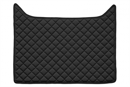 Covorase podea camion - Covor podea camion potrivit DAF tunel central ECO-LEATHER, 1 bucata (material - eco-piele, culoare - negru, transmisie automata) potrivit DAF XF 105 dupa 2005