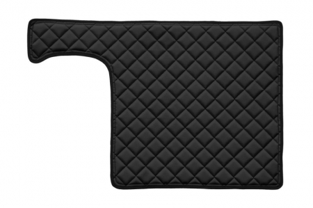 Covorase podea camion - Covor podea camion potrivit MAN tunel central ECO-LEATHER, 1 bucata (material - eco-piele, culoare - negru) potrivit MAN TGX I, TGX II dupa 2006