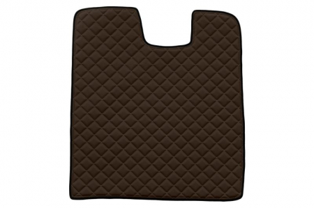 Covorase podea camion - Covor podea camion potrivit SCANIA tunel central ECO-LEATHER, 1 bucata (material - eco-piele, culoare - maro, transmisie automata) potrivit SCANIA P,G,R dupa 2004