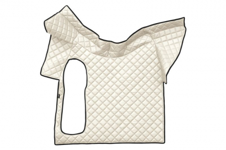 Covor podea camion potrivit VOLVO, fara compartiment in carcasa cutiei de viteze, ECO-LEATHER, set 3 buc. (material - eco-piele, culoare - gri) [2]