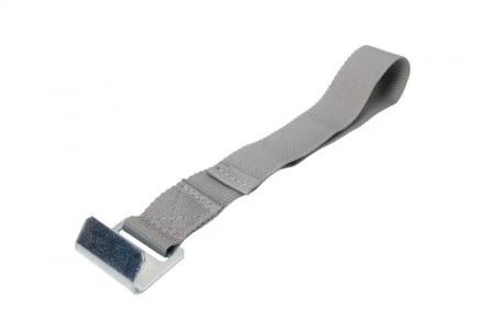 Cureaua pentru prelata - Curea prelata gri, lungime: 65cm carlig plat