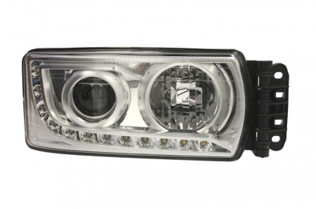 Faruri - Far dreapta 12LED*1WATT/H7, manual cu ECU controller IVECO STRALIS dupa 2013