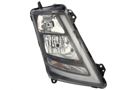 Faruri - Far dreapta H1/H7/LED/PY21W, electric, fundal negru VOLVO FH II dupa 2012