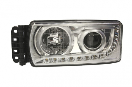 Faruri - Far stanga 12LED*1WATT/H7, manual cu ECU controller IVECO STRALIS dupa 2013