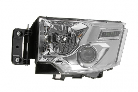 Faruri - Far stanga 2*LED/H1/H7, electric cu LED Lumini zis, fundal crom RVI C, T dupa 2013