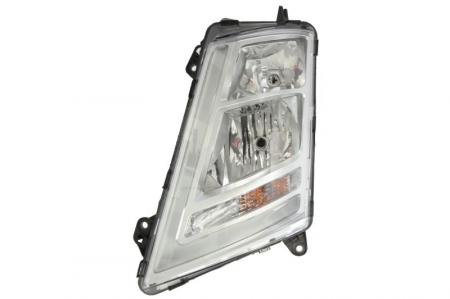 Faruri - Far stanga H1/H7/LED/PY21W, electric, fundal argintiu VOLVO FH II dupa 2012