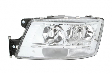 Faruri - Far stanga H21W/H7/LED/PY21W, electric, fundal crom MAN TGS, TGX dupa 2007