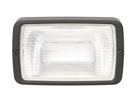 Faruri - Far universal (H3, 12/24V, latime 155mm, inaltime 94mm, plastic, negru)