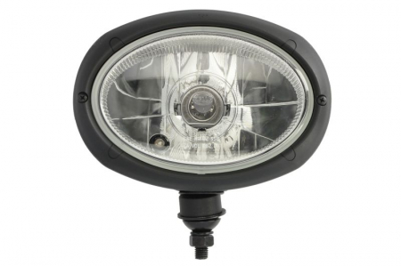 Faruri - Far universal (H4/T4W, 12V, latime 207mm, inaltime 162mm, transparent, negru)