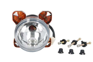 Faruri - Far universal stanga/dreapta (H7, 12/24V, diameter 90mm, transparent, high beam,) potrivit NEOPLAN
