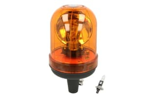 Lampa - Girofar (portocaliu, 12/24V, H1, cap tubular)