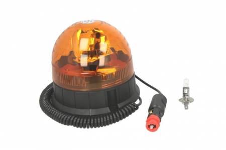 Faruri - Girofar portocaliu, 12/24V, H1, fixare magnetica cablu 4m