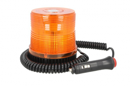 Faruri - Girofar portocaliu, 12/24V, LED, fixare magnetica cu fire 4m