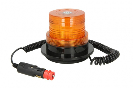 Faruri - Girofar portocaliu, 12/24V, LED, fixare magnetica cu fire 4m