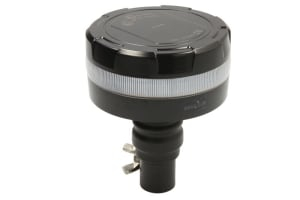 Lampa - Girofar (portocaliu, 12/24V, LED, LED, fixare flexibila,cap tubular nr programe 3, dispersor alb)