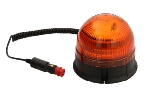 Lampa - Girofar (portocaliu, 12/24V, LED, LED, fixare magnetica, nr programe 3, cabli 3m)