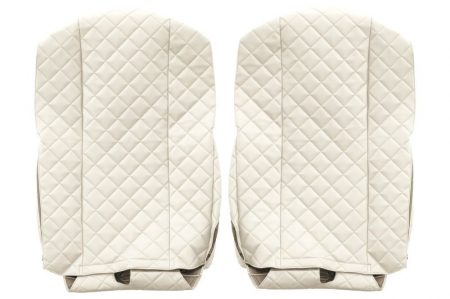 Huse scaun camion Elegance (bej, material eco-piele / velur, serie ELEGANCE) potrivit FORD F-MAX [1]