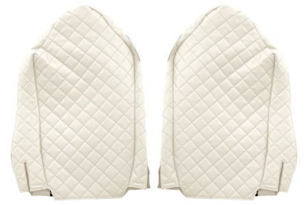 Huse scaun camion Elegance (bej, material eco-piele / velur, serie ELEGANCE) potrivit MERCEDES [1]