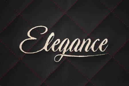 Huse scaun camion Elegance (negru/rosu, material eco-piele / velur, serie ELEGANCE, tetiera integrata pentru pasageri; tetiera soferului integrata) potrivit SCANIA [3]