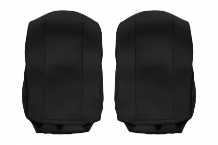 Huse scaun camion ELEGANCE S (negru, material eco-leather / velur) potrivit FORD F-MAX dupa 2018 [1]