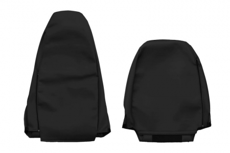 Huse scaun camion ELEGANCE S (negru, material eco-leather / velur,) potrivit SCANIA P,G,R,T dupa 2003 [1]