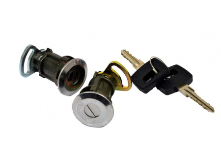 Elemente caroserie - Incuietoare cu 2 butuci si chei potrivit VOLVO F10, F12, FL10, FL12, FL6, FL7 1977-2000