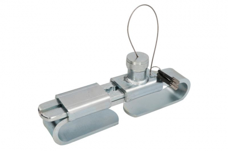 Inchiderea usii - Clema fixare usa remorca zinc galvanizat, lungime: 240/340mm