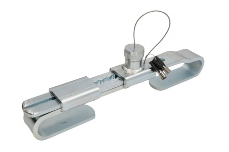 Inchiderea usii - Clema fixare usa remorca zinc galvanizat, lungime: 295/475mm