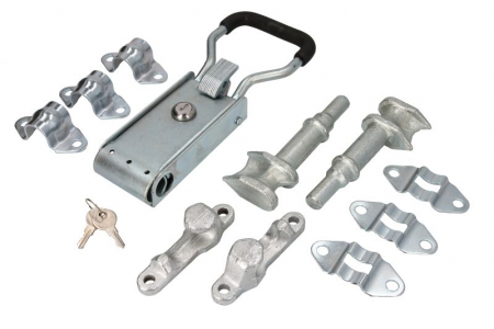 Inel de fixare transport - Blocaj excentric zincat, fi 16 x 22