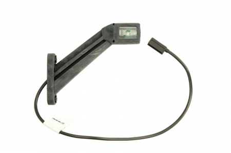Piese Camioane - Lampa gabarit dreapta , alb, LED latime 35, lungime cablu 500, 12/24V