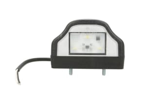 Lampa - Lampa numar inmatriculare (LED, 12/24V, culoare: negru, 64,7x62,3x97mm)