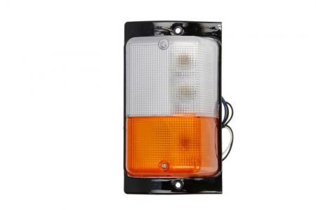 Electrice - Lampa Semnalizator fata stanga culoare sticla: portocaliu/transparent SCANIA 3, 3 BUS