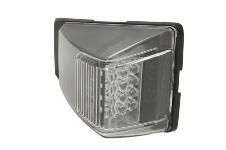 Piese Camioane - Lampa Semnalizator, partea stanga culoare sticla: transparent, LED, cu 2 pini, cu fire VOLVO FM dupa 2012