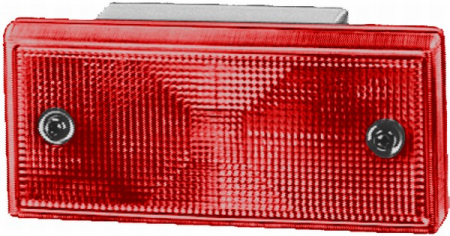 Piese Camioane - Lumini frana 196x88 rosu